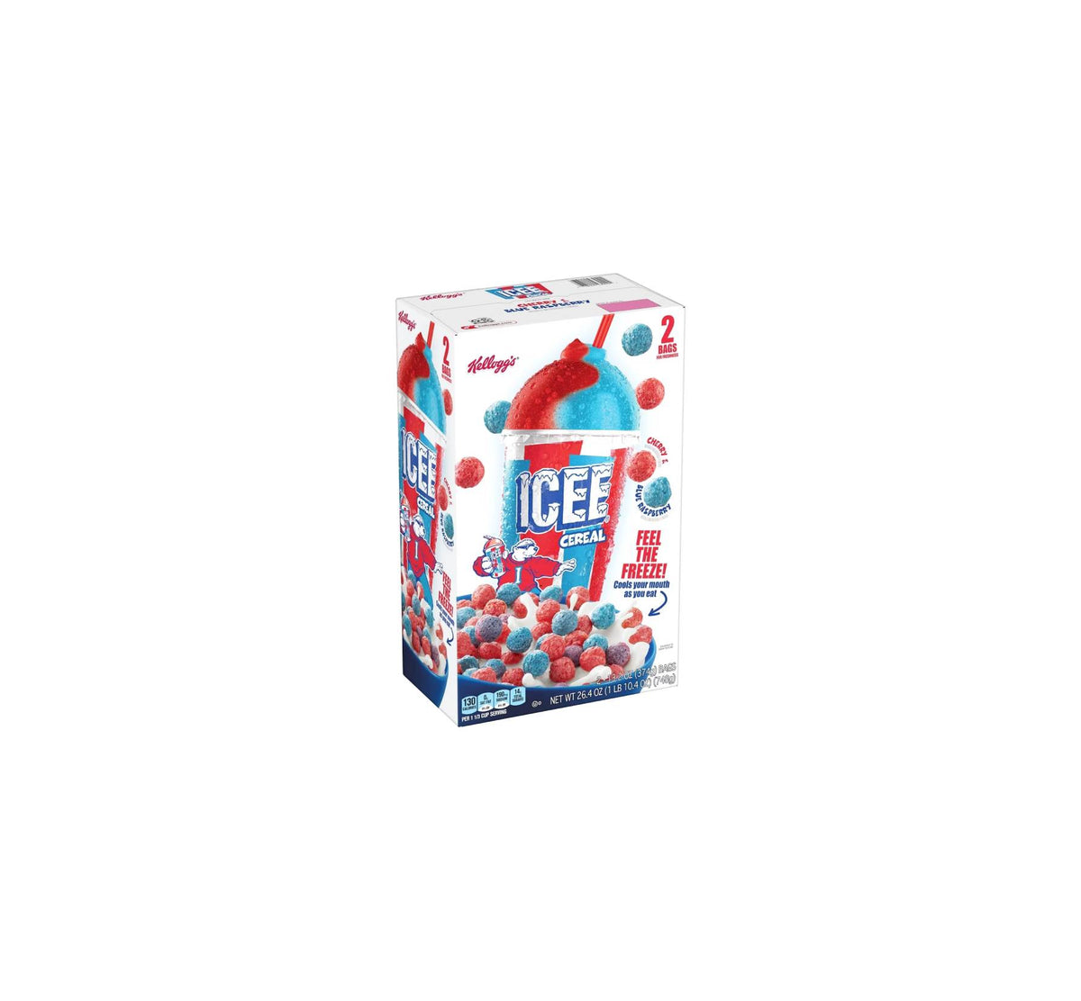 Kellogg's: ICEE Mixed Berry Breakfast Cereal - 2 Pack 748g – La Casita ...