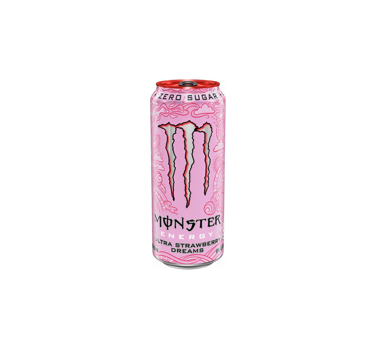 Monster Energy Drink Zero Sugar Ultra Strawberry Dreams 473ml La Casita Delicatessen