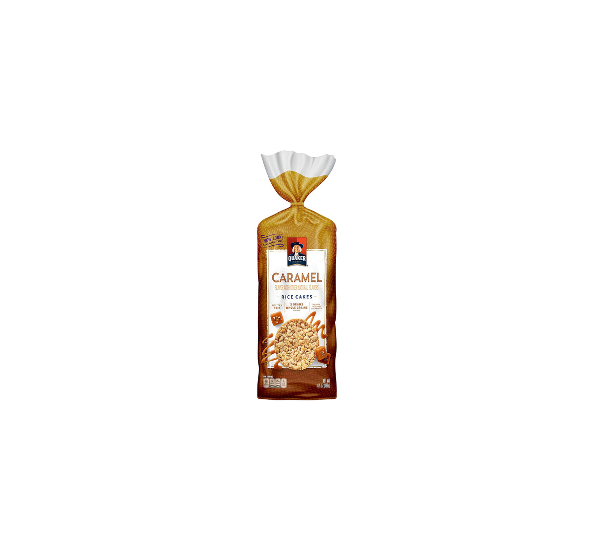 Quaker Caramel Flavor Rice Cakes GlutenFree 186g La Casita Delicatessen