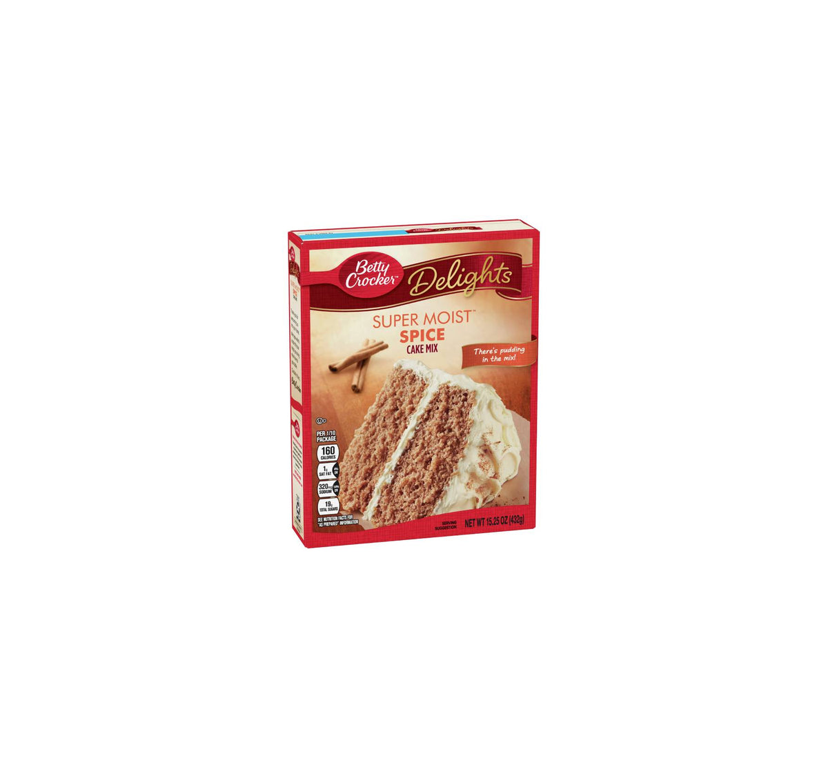 Betty Crocker: Delights Super Moist Spice Cake Mix 432g – La Casita ...