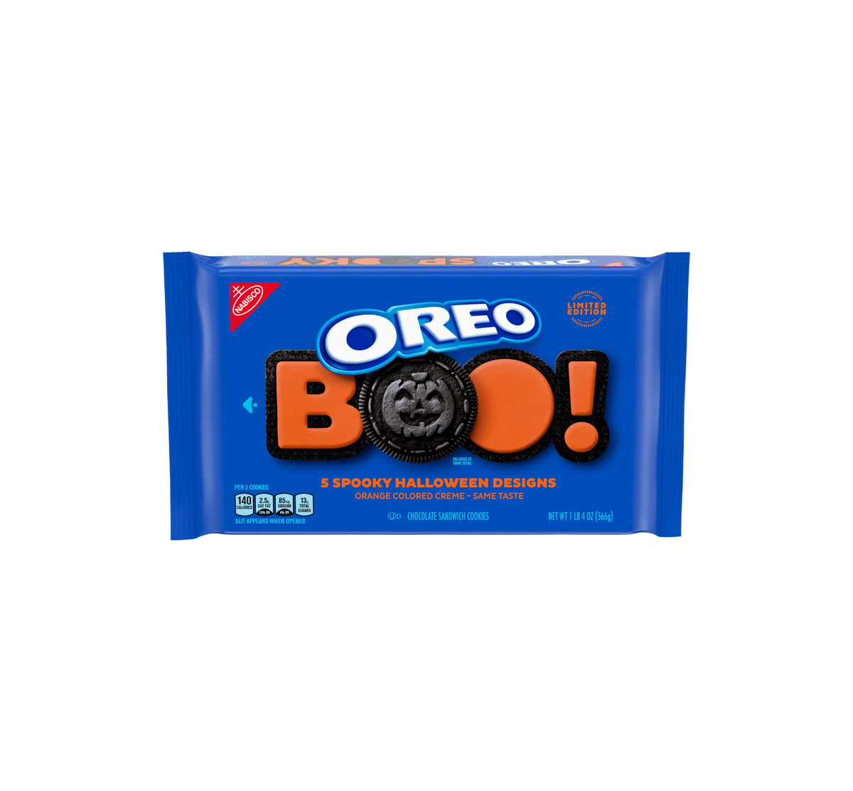 Oreo Boo! Halloween Edition Orange Creme Sandwich Cookies 566g La