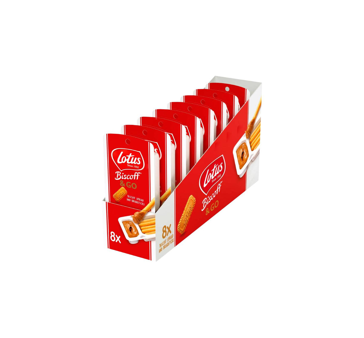 Lotus Biscoff & GO Edition Cookie Butter and Breadsticks Snack Pack