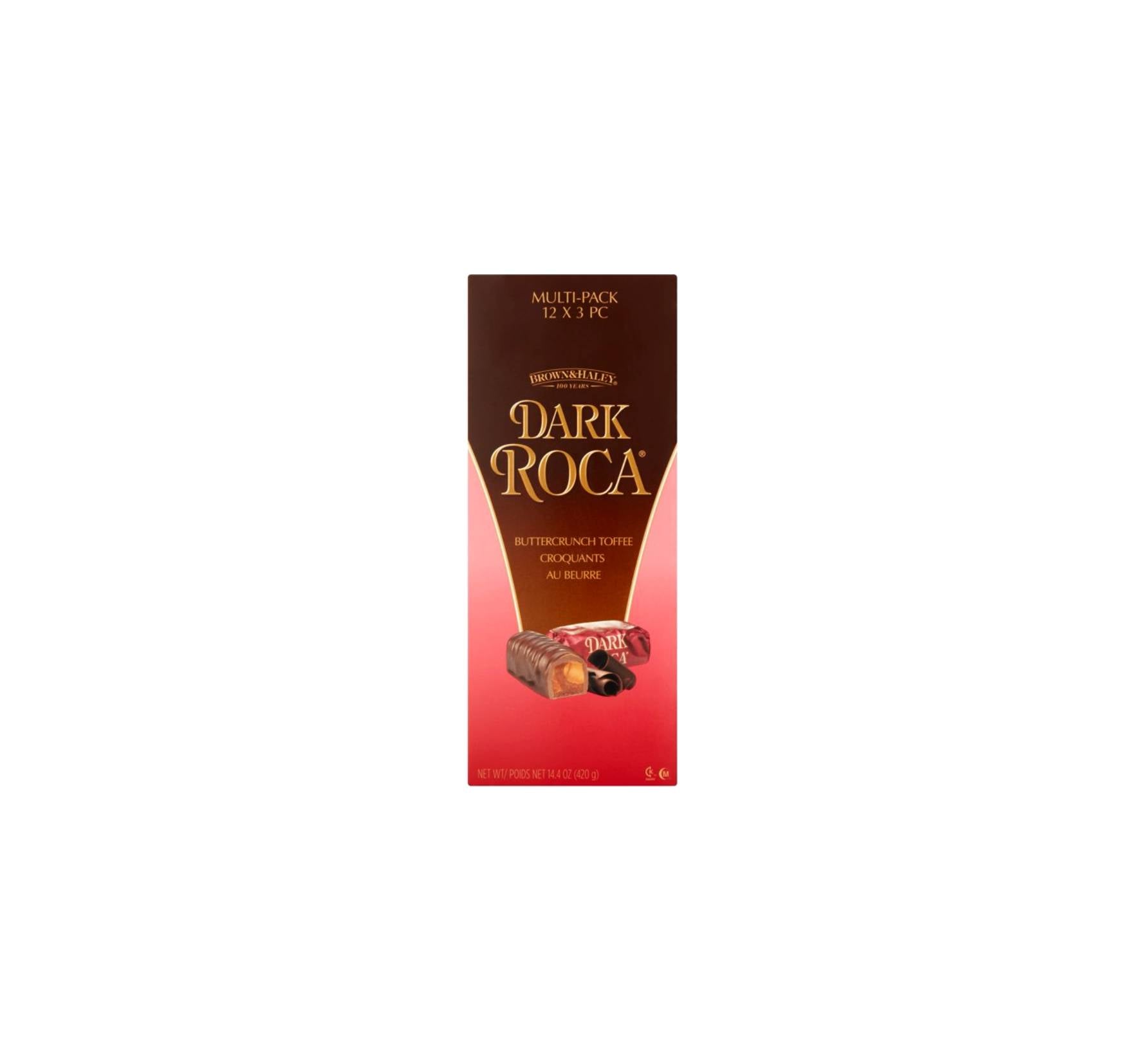 Extra Dark Roca Dark Roca Multi-Pack Edition Buttercrunch Toffee Croquants 420g – La ...