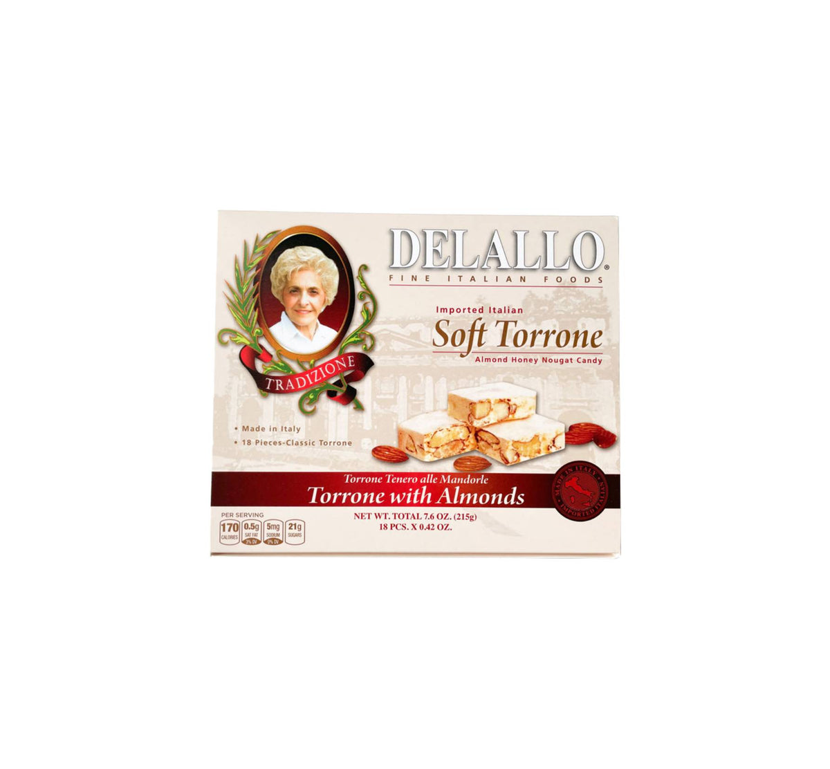 Italian Italian Soft Torrone Nougat Candy 215g – La Casita Delicatessen