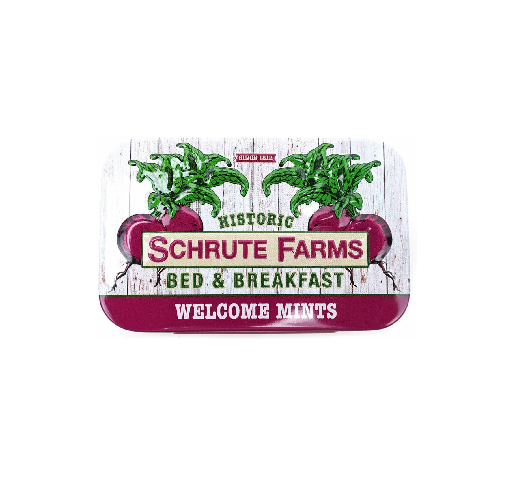 Welcome Mints The Office Dwight Schrute Farms Bed & Breakfast Welcome Mints 42.5g ...