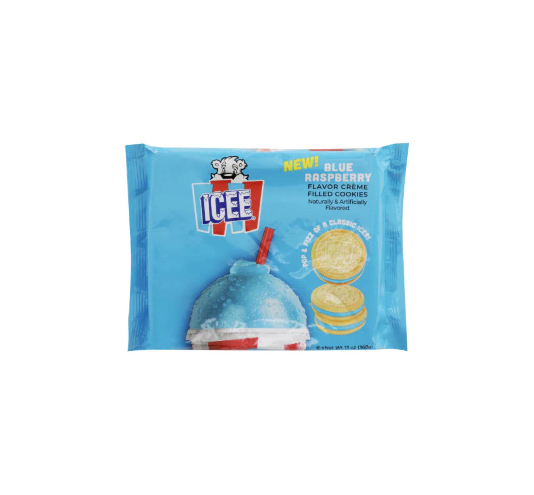 Blue Raspberry Icee Dragon Azdventures ICEE Blue Raspberry Flavored Cookies 368g – La Casita Delicatessen