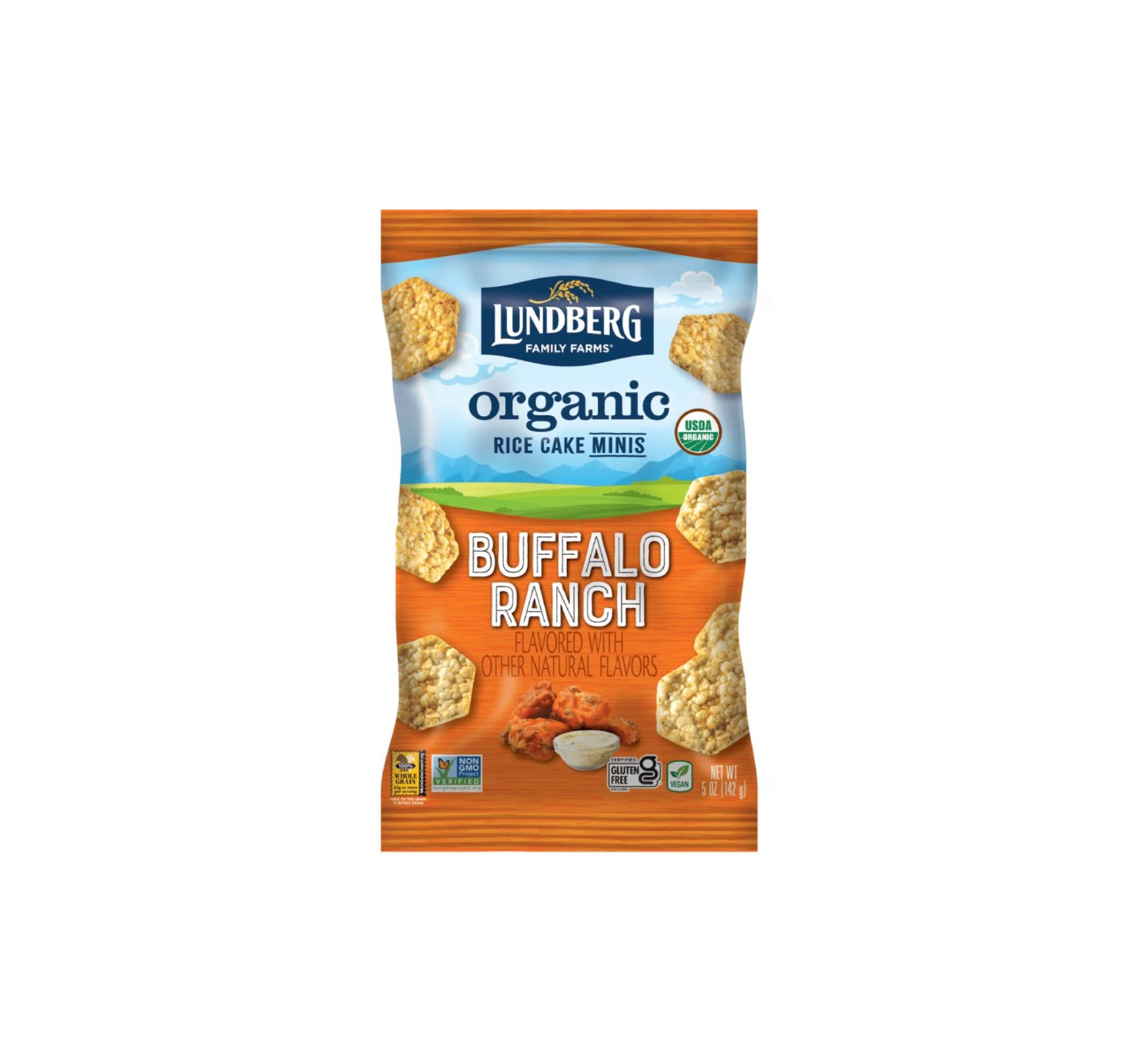 Lundberg Organic Rice Cake Minis Edition Buffalo Ranch Flavor 142g – La ...