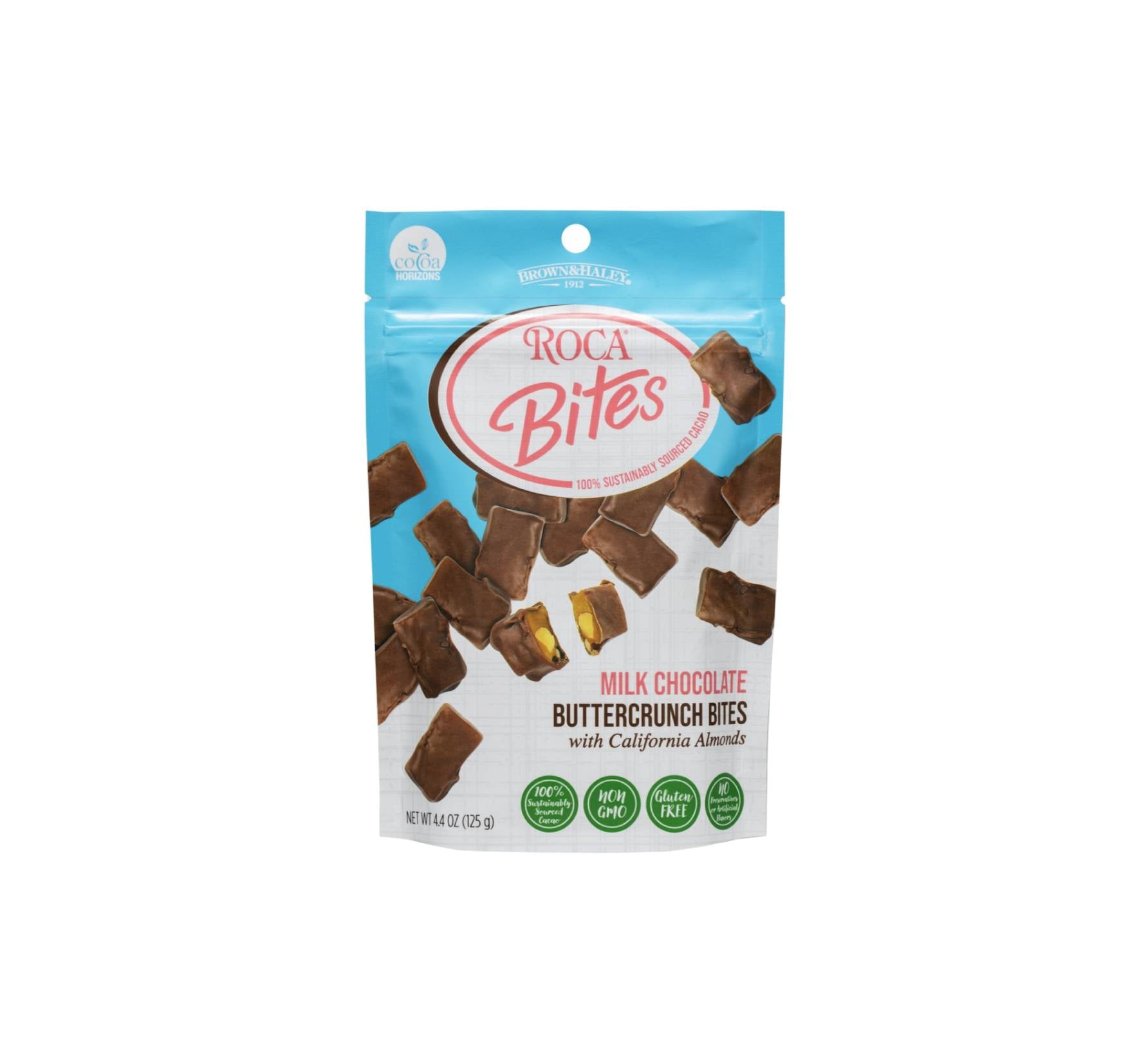 Butter Crunch Roca Roca Bites Milk Chocolate Buttercrunch Bites with Almonds 125g – La ...