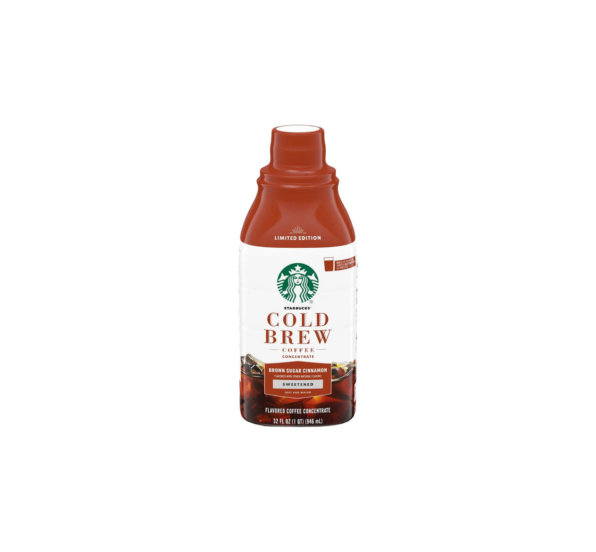 Starbucks: Sweetened Brown Sugar Cinnamon Cold Brew Coffee Concentrate ...