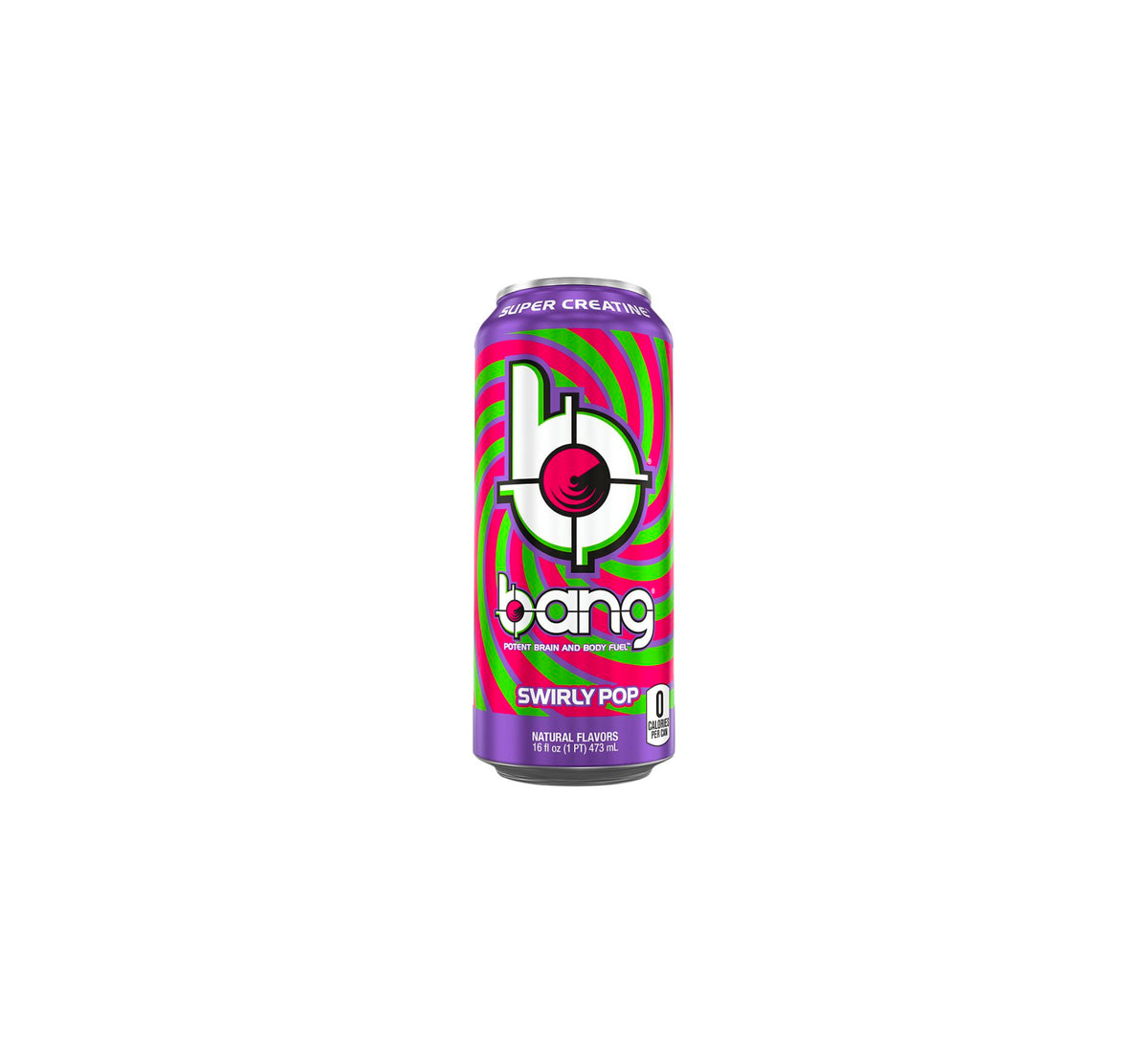 Bang Swirly Pop Energy Drink Zero-Calorie 473ml – La Casita Delicatessen