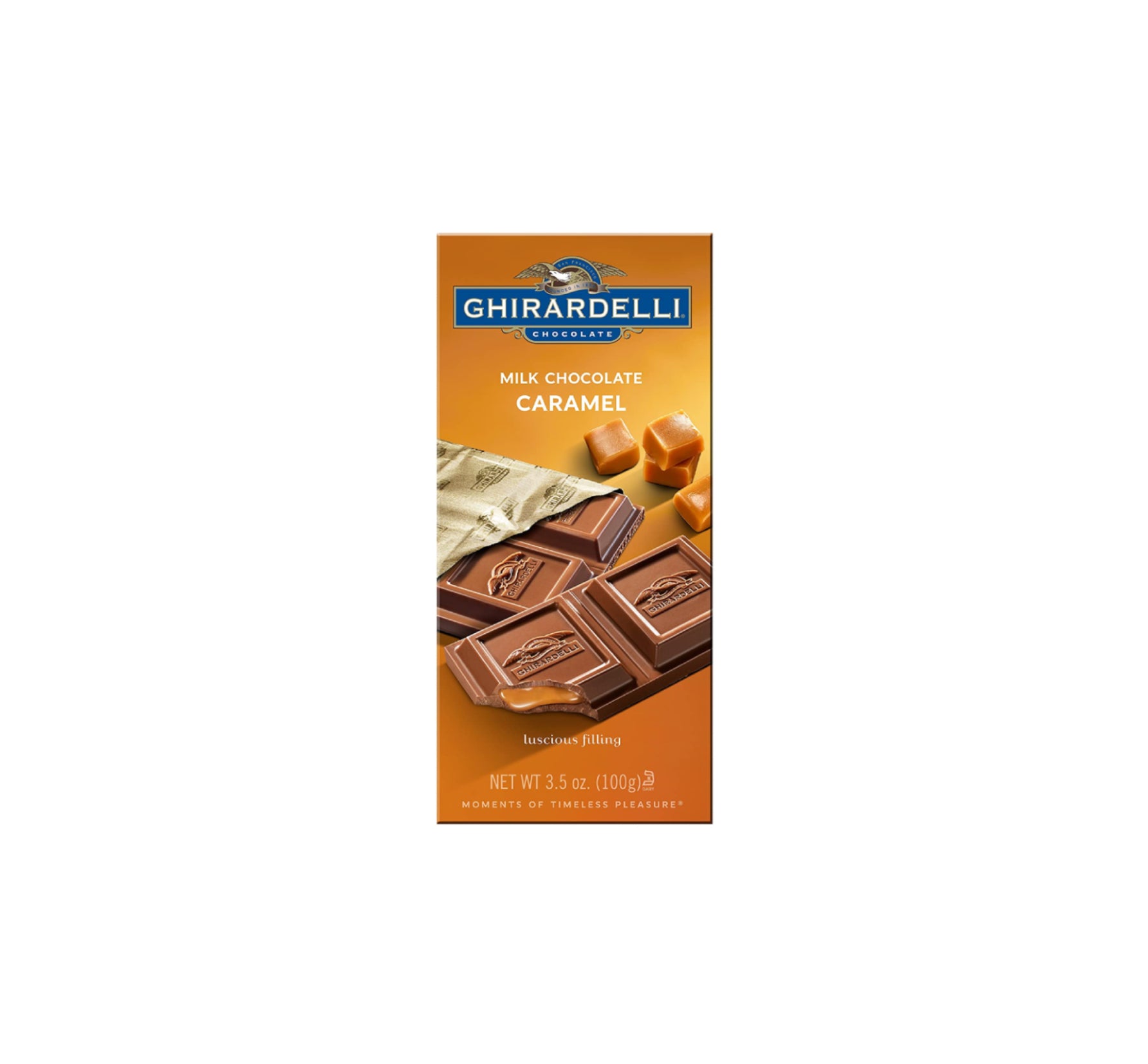 Ghirardelli Milk Chocolate with Caramel 100g La Casita Delicatessen